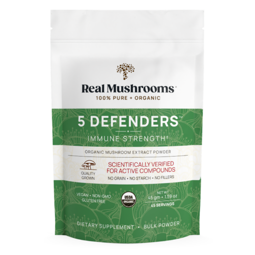 5 Defenders Organic Mushroom Complex – Bulk Powder