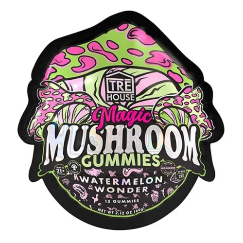 Watermelon Wonder Tre House Magic Mushroom Gummies