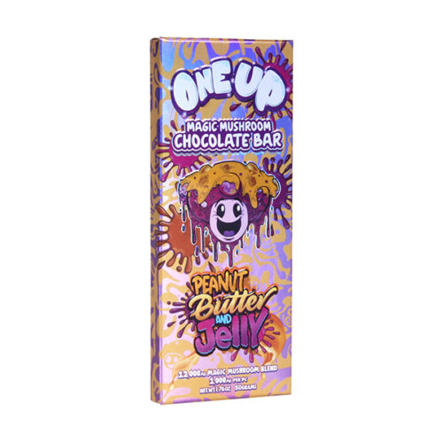 One Up Peanut Butter & Jelly Mushroom Chocolate Bar | 12000mg