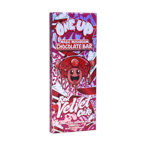 One Up Red Velvet Cake Mushroom Chocolate Bar | 12000mg