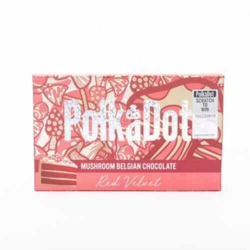 PolkaDot Red Velvet Chocolate Bar