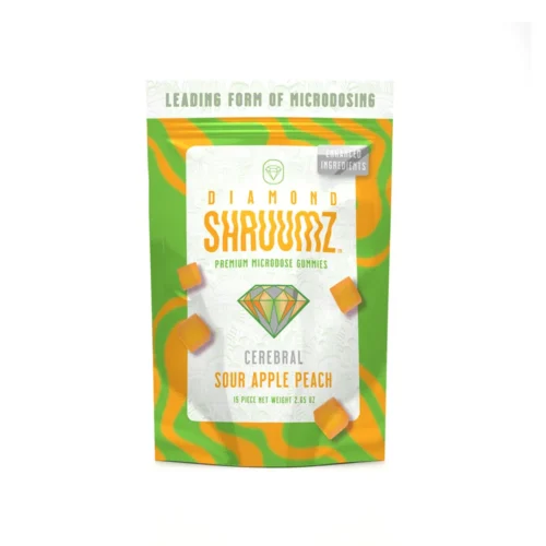 Sour Apple Peach Shruumz Gummies | 1pk