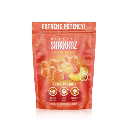 Peach Paradise Shruumz Gummies | 5pcs