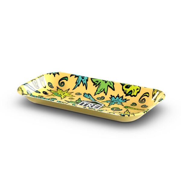 Metal Rolling Tray – Yellow