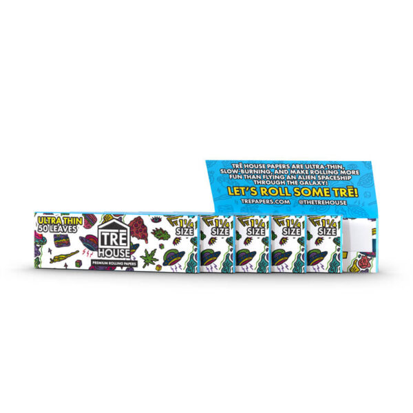 Rolling Papers 1¼” Ultra Thin 50ct 6-pack